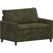 vidaXL Bank Groen 126 x 81 x 87,5 cm Polyester