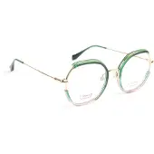 Ana Hickmann Optical Frame HI1279T C02 50 Titanium