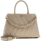 GUESS Handtas 'Maxine Girlfriend Satchel' taupe