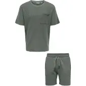 Only & Sons Joggingpak 'ONSSTEWARD' jade groen