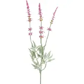 Easyplants | Kunsttak Lavendel 66 cm paars | Zijde | Nepbloemen | paars | Onderhoudsvrij | Kant-en-klaar
