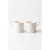 Vtwonen - Waxinelichthouders - Keramiek - 8.5x6x7cm - Set van 2