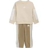 Adidas Trainingspak 'Essentials' crème / lichtbruin / wit