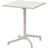 Ebuy24 Adam tuin cafétafel 60x60 cm inklapbaar zandkleurig.
