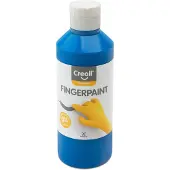 Creall vingerverf fles blauw Happy Ingredients