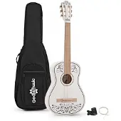 Gear4Music Day of the Dead Junior Classical Guitar Pack by