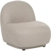 Beliani LOVBERG - Fauteuil - Beige - Polyester