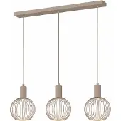 Segula Zand bruine hanglamp Madox 3-lichts
