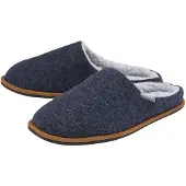 Dunlop Heren Pluche Gevoerde Muilezels Met Geheugenfoam