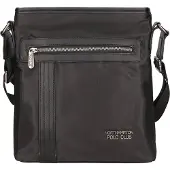 Northampton Polo Club Messenger Bag, herenmodel, nylon, blauw, met verstelbare schouderband