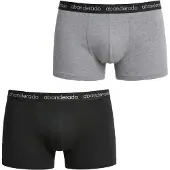 Abanderado Verpakking van 2 Heren Elastische Katoenen Boxers AA596