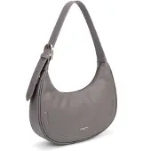 David jones schoudertas voor dames, zwart, met rits, verstelbare schouderband, 30x27 cm