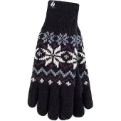 Heat Holder - Dames Zachte Thermische Handschoenen - Navy