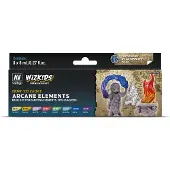 Vallejo VAL80258 Farb-Set WizKids Arcane Elements 8 x 8 ml modelverf Diversen