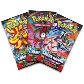 Pokémon Scarlet And Violet Rising Chaos 3 Booster Packs Engels
