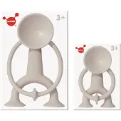 Moluk Oogi Actiefiguur Junior - Beige - H7,5Cm - Met Zuignappen Voor Elk Glad Oppervlak - 3 Jaar