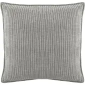 Tiseco kussen Juliette lichtgrijs - 100% polyester - 45 x 45 cm