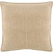 Tiseco gevuld kussen zand - 100% polyester - 45 x 45 cm