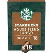 Starbucks Capsules café Nespresso House Blend X18