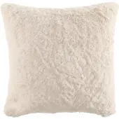 Tiseco kussen Ruby beige - 45 x 45 cm