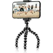 MOJOGEAR Flexibel mini-statief met extra flexibele poten