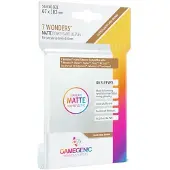 GameGenic Sleeves Matte 7 Wonders 67x103mm (80 stuks)