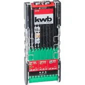 Kwb 109180 Decoupeerzaagbladenset, 10-delig 10 stuk(s)