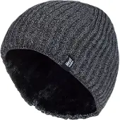 Heat Holder - Thermische muts voor heren - Houtskool