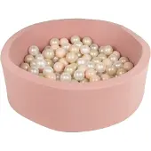 BabyTrold - Ball Pit with Balls - Rosa (18-46BA-ROSE)