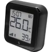 Shelly Temperatuur- en luchtvochtigheidssensor H&T Gen3 | WiFi, Bluetooth | Zwart