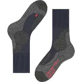 Falke TK1 anti-blaar dik wol functioneel materiaal wandelsokken dames blauw - maat 39-40