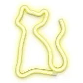 Forever RTV100209, Lichte decoratieve figuur, wit, polyvinylchloride (PVC), geschikt voor: sfeercreatie, kinderkamer, woonkamer, restaurant, IP20