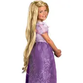 Liragram Disney Tangled Rapunzel Pruik Kinderen - Blond