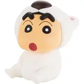 Banpresto Bandai Shinchan ijsbeerfiguur, 11 cm. Versie A. Versie A