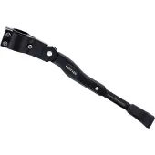 Forever zijstandaard fiets inklapbaar - 24 tot 29 inch - aluminium - zwart