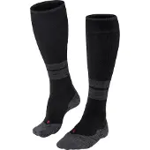 Falke TK Energy met compressie wol functioneel materiaal wandelsokken heren zwart - maat 39-42 W3
