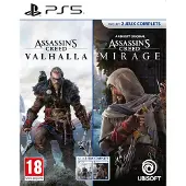 Compilation Assassin's Creed Valhalla PS5 + Assassin's Creed Mirage PS5