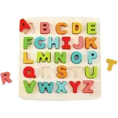 Hape Robust Alphabet Puzzle Veelkleurig Kinderen