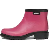 Aigle Regenlaarzen 'Fulfeel Low' pink / zwart