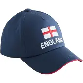 Next Hoed 'FIFA World Cup 2026' navy / rood / wit