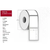 Capture Labels, Etiket 51 x 25 mm, kern 25 mm