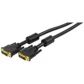 Generique DVI Monitorkabel, Duallink, 24+5pol DVI-I St./St., 3.0 m Zum Anschluss von Monitoren und Beamern mit