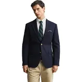 Gant Heren Americana Club marino (48), Casual, Wol, Klassiek, Marineblauw 7706311