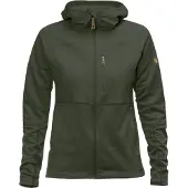 Fjällräven - Women's Abisko Trail Fleece - Fleecevest S, olijfgroen
