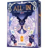 Asmodee kaartspel All In! Predictions rood strategie spel.