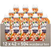 Lenor 12x Wasverzachter Sinaasappel & Verveine 42 Wasbeurten 882 Ml