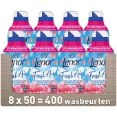 Lenor 8x Wasverzachter Fresh Air Fleurige Bloesem 50 Wasbeurten 700 Ml
