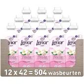 Lenor 12x Wasverzachter Jasmijnbloem 42 Wasbeurten 882 ml
