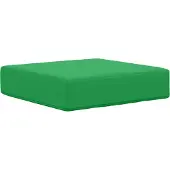 vidaXL Buitenstoel Kussen Groen 40 x 40 x 8 cm 100% Polyester