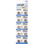 Xcell Knoopcel LR44 1.5 V 10 stuk(s) Alkaline